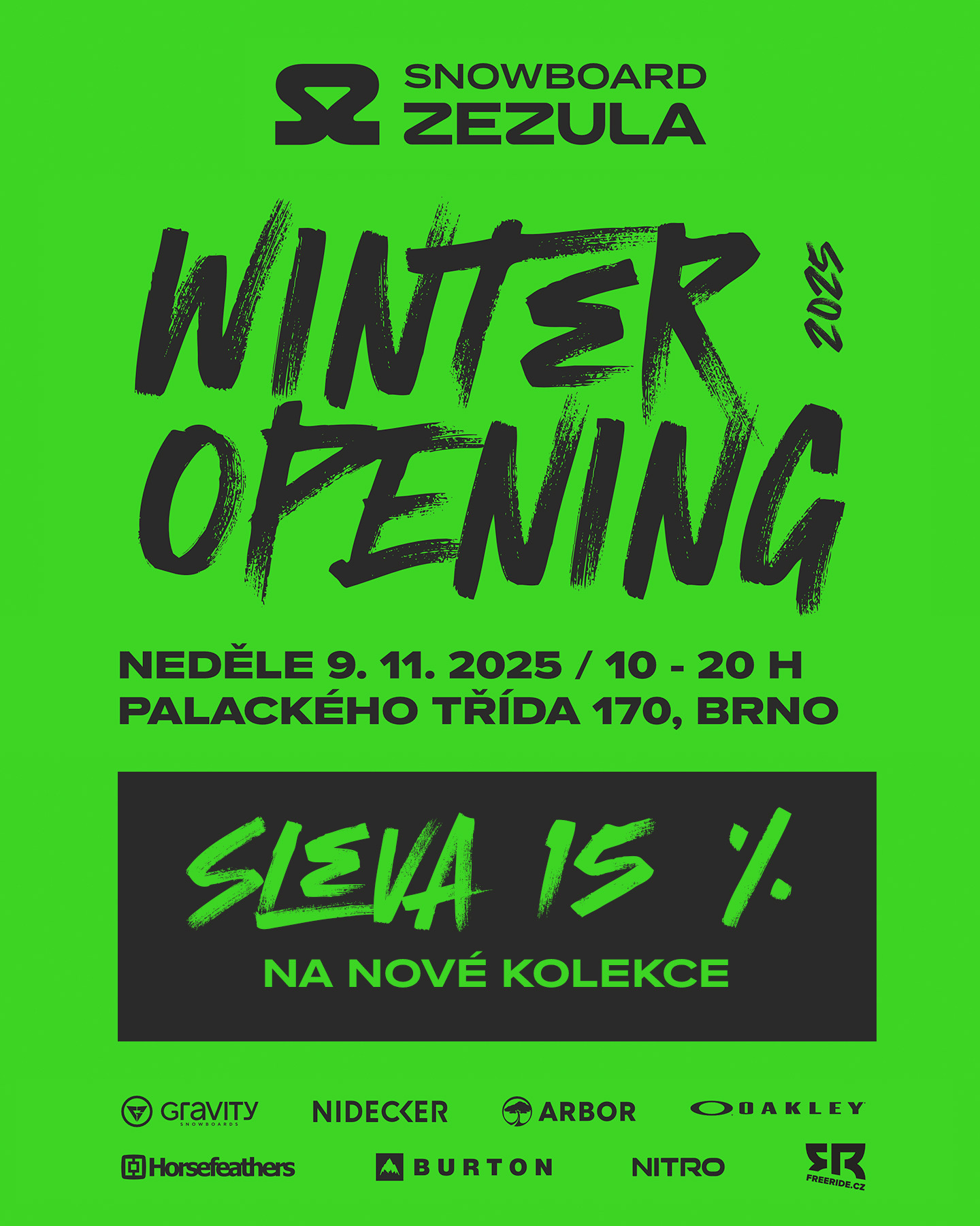 SNOWBOARD ZEZULA WINTER OPENING 2025