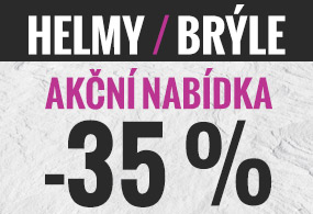 Akce na helmy a brýle!