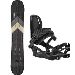 Arbor Coda + Union splitboard set