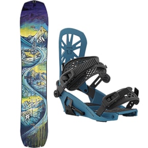 Jones Youth Solution + Union splitboard set