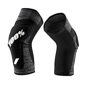 100% Ridecamp Knee Guards grey heather/black 2021