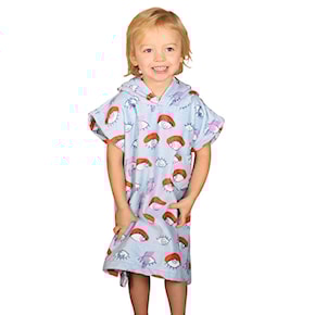 Pončo After Babies pale blue 2019