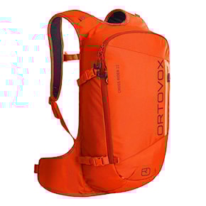 Batoh na snowboard ORTOVOX Cross Rider 22 burning orange 2021/2022
