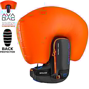 Plecak snowboardowy Ortovox Free Rider 22 Avabag black anthracite 2020/2021