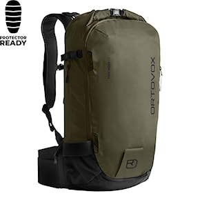 Backpack ORTOVOX Free Rider 28 dark wild herbs 2026