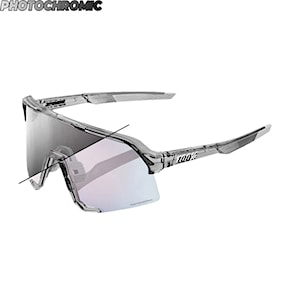 Bike brýle 100% S3 polished translucent grey | rose gold mirror photochromic 2025
