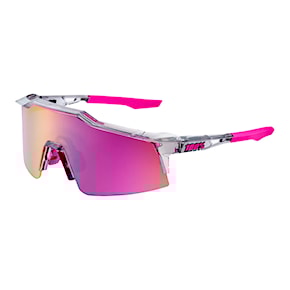 Bike brýle 100% Speedcraft SL polished translcnt grey | purple multi mirror 2025
