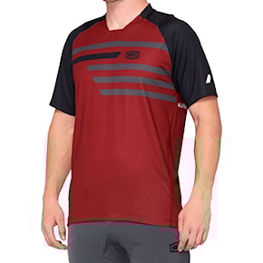 Bike dres 100% Celium Jersey brick/black 2020