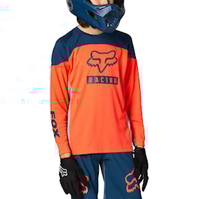 Bike jersey Fox Youth Defend Ls Graphic 2 atomic punch 2021
