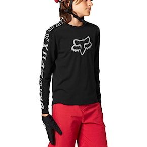 Bike koszulki Fox Youth Ranger DR LS black 2021