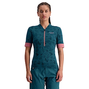 Bike dres Mons Royale Wms Cadence Half Zip forest alchemy 2021