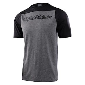 Bike koszulka Troy Lee Designs Skyline SS Signature heather grey/black 2024