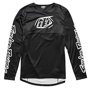 Bike Jersey Troy Lee Designs Youth Sprint LS icon black 2024