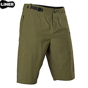 Bike szorty Fox Ranger Short W/Liner olive green 2024