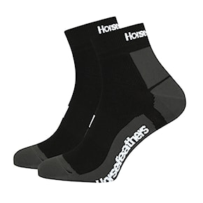 Bike ponožky Horsefeathers Cadence black 2024