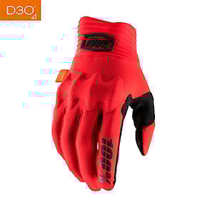 Bike rękawice 100% Cognito D30 red/black 2021
