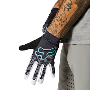 Bike rukavice Fox Flexair teal 2021