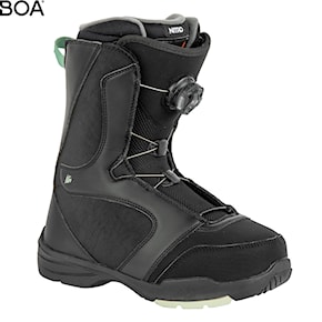 Topánky na snowboard Nitro Flora Boa black/mint 2024