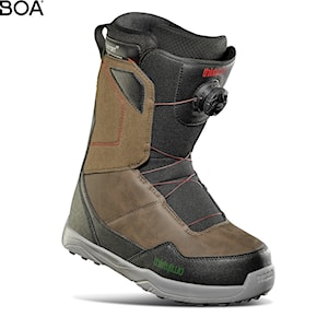 Topánky na snowboard ThirtyTwo Shifty Boa black/brown 2024