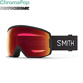 Snowboardové okuliare Smith Proxy black | cp photochromic red mirror 2024