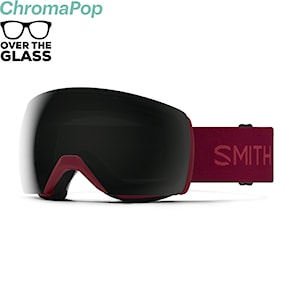 Snowboardové okuliare Smith Skyline XL sangria | cp sun black 2024