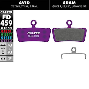 Brake Pads Galfer E-Bikes FD459 G1652 SRAM Guide R