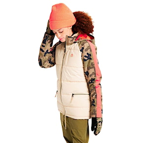 Bunda na snowboard Burton Wms Keelan creme brulee/martini olive terra 2022