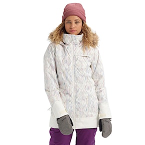 Jacket Burton Wms Lelah diamond dot/stout white 2019/2020