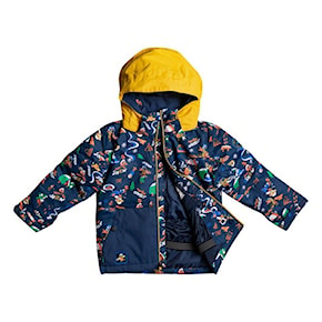 Snowboard Jacket Quiksilver Little Mission Kids insignia blue snow aloha 2023