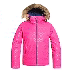 Kurtka Roxy Jet Ski Solid Girl beetroot pink aztecspiritembos 2019/2020