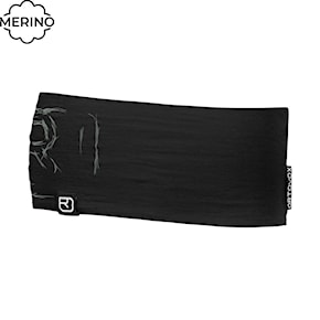 Čelenka ORTOVOX 120 Tec Logo Headband black raven 2024