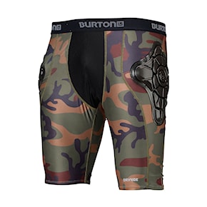 Chránič Burton Total Impact Short highland camo 2020/2021
