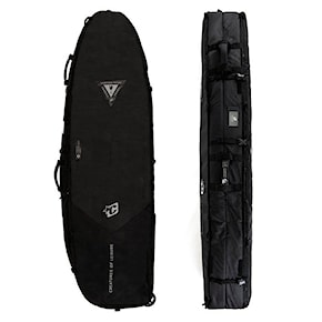 Surfboard Bag Creatures Shortboard Quad Wheely DT2.0 6'3 black silver 2023