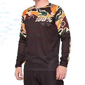 Bike dres 100% R-Core Jersey merlot/camo 2020