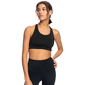 Fitness podprsenka Roxy Bold Moves Sports Bra anthracite 2024