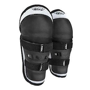 Chrániče kolien Fox Peewee Titan Knee/Shin black/silver