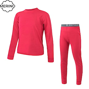 Sada funkčního prádla Sensor Merino Air Set magenta 2024