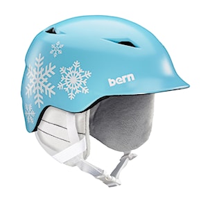 Helmet Bern Camino satin light blue snowflake 2020/2021