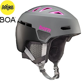 Prilba Bern Heist Mips matte grey and pink 2019/2020