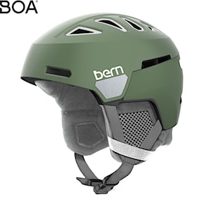 Snowboard Helmet Bern Heist W satin metallic sage 2018