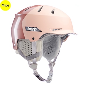 Snowboard Helmet Bern Hendrix Mips metallic rose gold hatstyle 2024