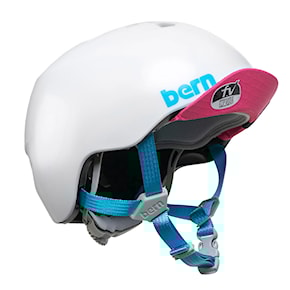 Prilba na bicykel Bern Nina DVRT satin white 2025
