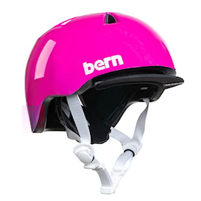 Prilba na bicykel Bern Tigre gloss pink 2025