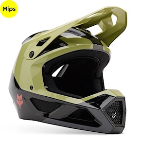 Bike Helmet Fox Rampage barge pale green 2024