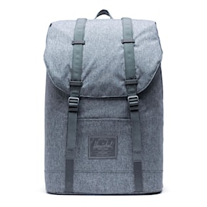 Batoh Herschel Retreat Light raven crosshatch 2020