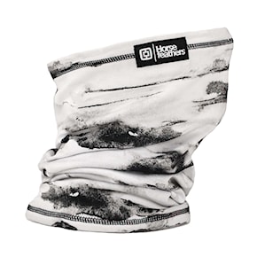 Nákrčník Horsefeathers Neckwarmer Printed white brush 2021/2022