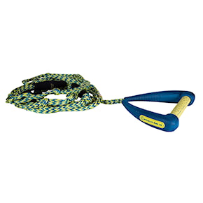 Wakeboard Handle Hyperlite Pro Surf Rope/ W Handle 25 blue/yellow 2024
