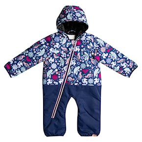 Kombinéza na snowboard Roxy Rose Jumpsuit medieval blue neo 2023