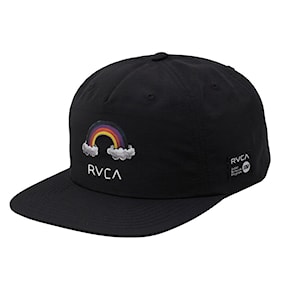 Šiltovka RVCA Rainbow Connection Snapback black 2023