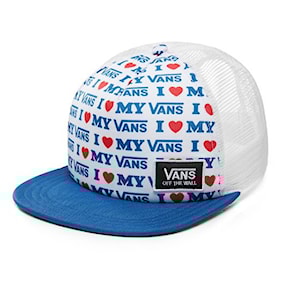 Cap Vans Beach Bound Trucker true blue/vans love 2019
